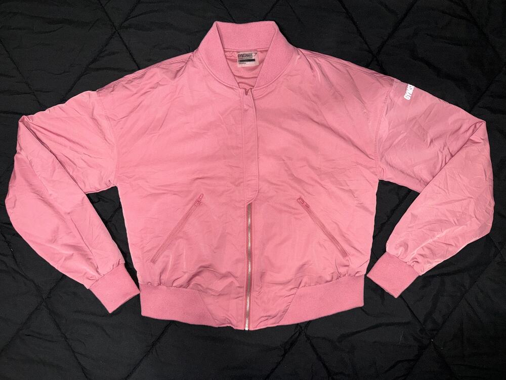 Gymshark Pink Bomber Jacket